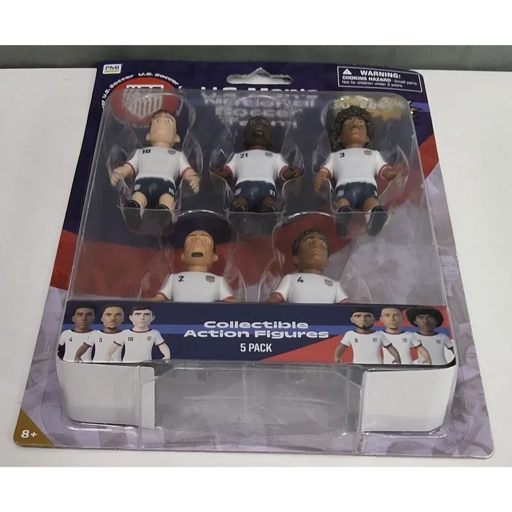 USMNT Supergoal 5-Pack Collectible Soccer Action Figures New